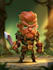 draw 2d game character illustration