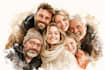 create a watercolor family portrait