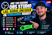 fix obs studio lag, audio encoder and streaming issue