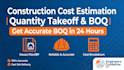 do construction cost estimation quantity takeoff and boq