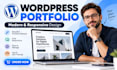 create a modern personal portfolio website for freelancers and professionals