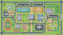 create 2d school, university, campus, wayfinding and location maps
