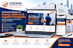 design a modern courier and delivery company website
