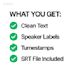transcribe audio and video to text accurately