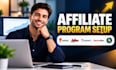 setup and launch awin warriorplus and jvzoo affiliate program shopify affiliate