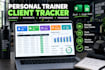 create personal trainer client tracker excel gym management spreadsheet