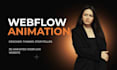create webflow website gsap animations and interactions for creative agencies