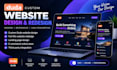design, build, redesign, and develop a professional duda website