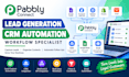 pabbly connect lead generation CRM workflow automation integration specialist