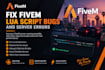 fix fivem lua script bugs and sever errors