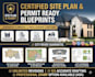 draw architectural permit drawings and residential site plan