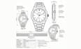 create 3d watch models, technical drawings and animation 3d wristwatch rendering