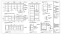 create detailed kitchen cabinet plans, section and elevation plans