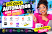 no code automation bardeen, gumloop n8n albato pipedream IFTTT, zapier make com