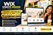 wix website redesign wix website design wix website development wix website