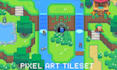 create pixel art tileset top down game art pixel environment rpg maker tile map