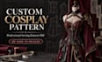 make a custom cosplay costume sewing pattern PDF
