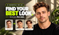 realistically edit your photos to visualize various men hairstyles