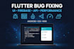 fix bugs and errors in your flutter android app