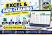 data entry, excel, PDF and copy paste