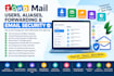 setup zoho mail users aliases forwarding and email security