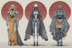 sci fi character illustration or sci fi character
