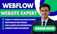webflow website figma design to webflow development