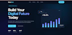 create a responsive HTML CSS website