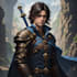 draw fantasy character art and designs