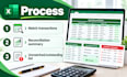 do bank reconciliation in excel and reconcile transactions