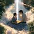design romantic book cover art