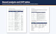 write a haccp plan for your food business