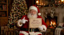 create a personalized santa claus christmas wish video