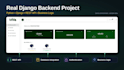 develop a python django rest API for your web application