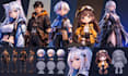 create 3d anime chibi game characters npcs and vrchat avatars