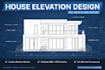 autocad 2d floor plan and 3d house modeling