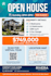 design modern real estate flyer and open house poster