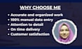 do data cleaning, correcting, merging and formatting services