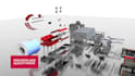 do 3d industrial animation, 3d mechanical machinery complex assembly animation