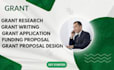 research grants and write compelling grant proposals