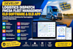 develop logistics dispatch, fmcsa fleet management, eld software, and eld app
