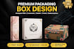 design box packaging, amazon and mailer box design