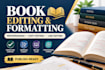 professionally edit proofread copy edit format and prepare your book