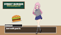 create a visual novel style anime dialogue video