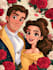 make a disney cartoon illustration
