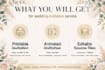 design luxury nikah wedding invitation card