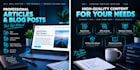 do blog posts and articles