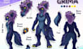 draw detailed furry reference sheet, fursona commission, furry ref sheet