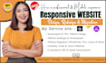 design, redesign or migrate duda, weebly, godaddy, canva wix squarespace website