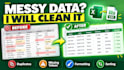 clean merge organize and automate excel and CSV data